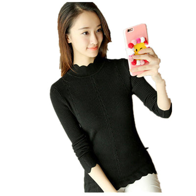 Blusa Slim Fit con Mangas Volante de Loto - Image 9