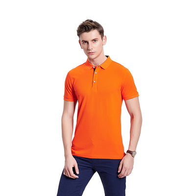 Playera Casual de Cuello Solapa en Colores Lisos - Image 6