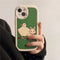 Funda Móvil con Diseño Adorable de Pato y Conejo