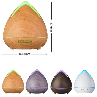 Humidificador Ultrasónico con Diseño Madera y Luz Nocturna LED Multicolor - Image 6
