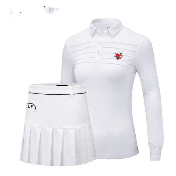 Conjunto Deportivo PGM para Mujer - Traje de Golf y Tenis de Manga Larga
