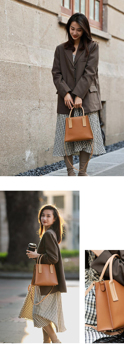 Bolso de Cuero para Mamá - Gran Capacidad, Diseño Artesanal Personalizable - Image 10