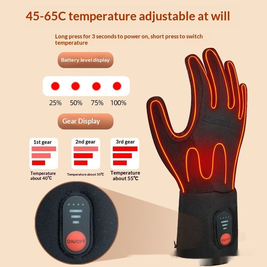 Guantes Térmicos Recargables para Montaña y Actividades Outdoor - Image 4