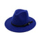 Sombrero Jazz de Ala Recta en Fieltro