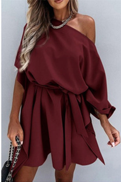 Blusa Estampada con Hombro Descubierto - Diseño Europeo