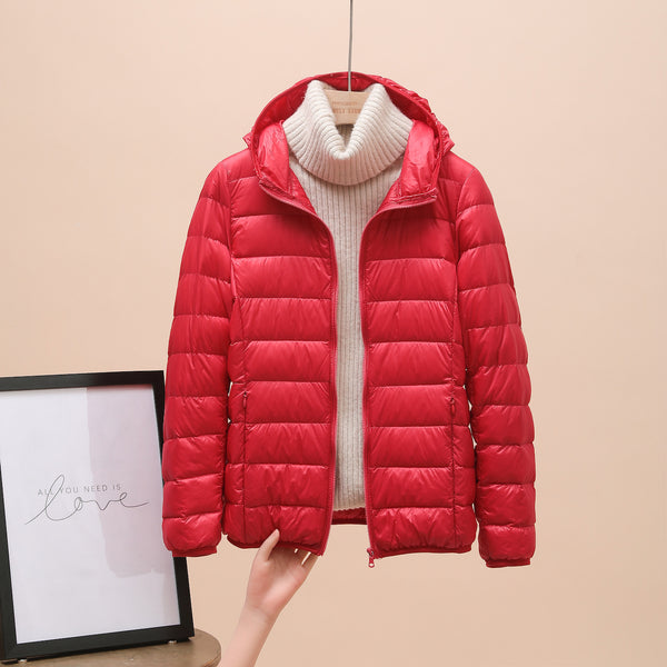 Chaqueta Acolchada Corta para Mujer - Ligera y Cálida
