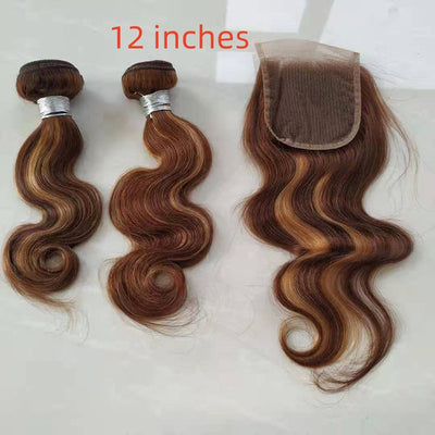 Extensiones de Cabello Natural Ondulado Efecto Piano - Paquete de Cabello Humano - Image 7