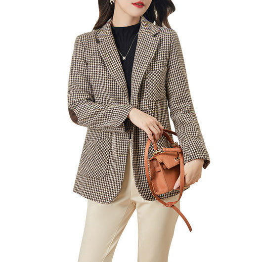 Chaqueta de Lana Corta para Mujer - Abrigo de Invierno Elegante - Image 5