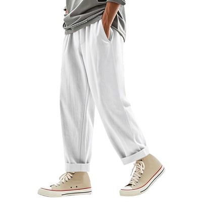 Pantalones Deportivos Anchos para Playa - Comodidad y Estilo para Hombre - Image 16