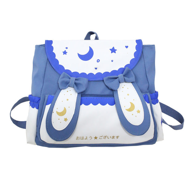 Bolsa Crossbody de Nylon para Mujer Diseño Conejo Dulce - Perfecta para Verano