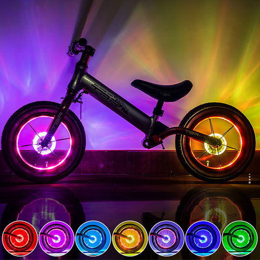 Luz LED para Ruedas de Bicicleta de Equilibrio - Accesorios de Seguridad Nocturna - Image 3