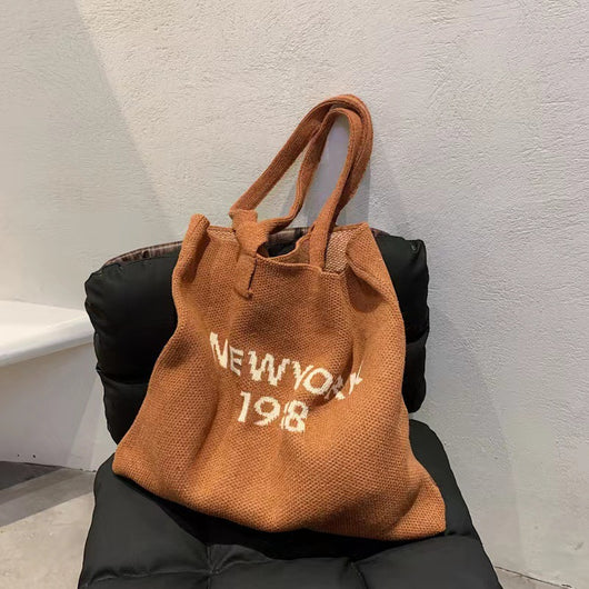 Bolsa Tejida de Gran Capacidad para Llevar a Mano - Image 2