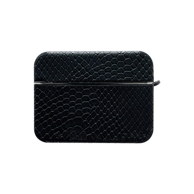Funda de Cuero para Auriculares Bluetooth con Patrón Piel de Serpiente - Image 5