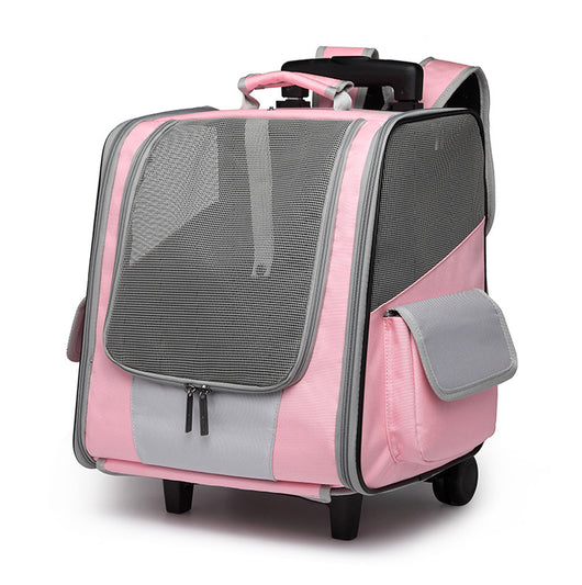Mochila Transportadora Respirable para Mascotas con Ruedas - Image 15