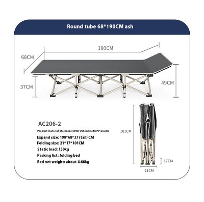 Cama Plegable Portátil para Camping y Oficina - Image 10