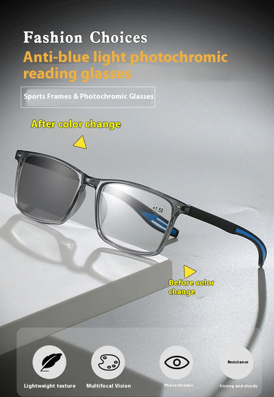 Gafas de Lectura con Protección Anti Luz Azul y Zoom Inteligente - Image 12