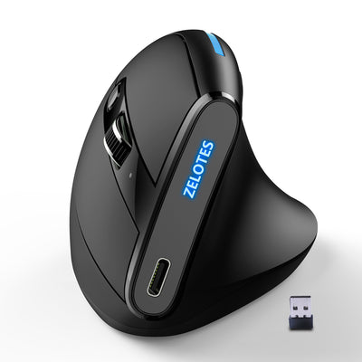 Ratón Inalámbrico Ergonómico con Agarre Vertical - Image 9