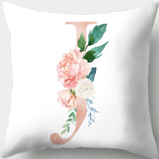 Funda de Almohada con Letras Florales Día de San Valentín Impresión Digital - Image 37