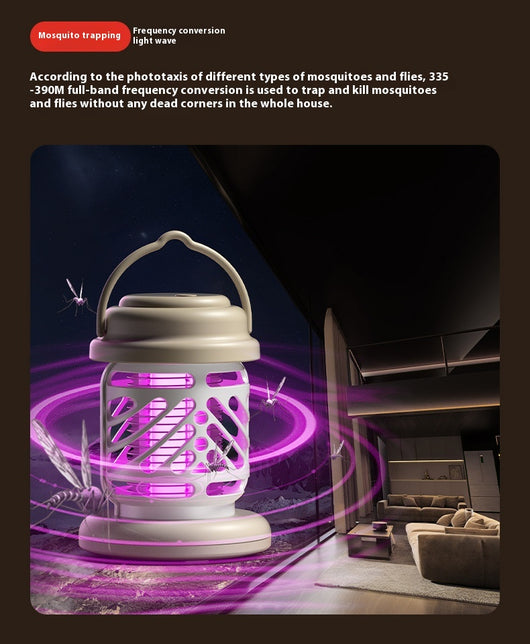 Lámpara Mata Mosquitos con Descarga Eléctrica - Repelente de Insectos - Image 21