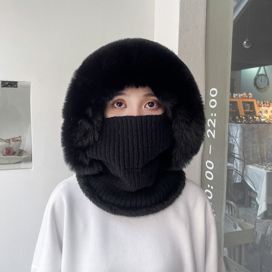 Conjunto Tejido Gorro y Bufanda con Forro Polar - Image 15