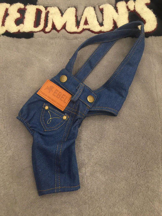 Pantalones Vaqueros con Tirantes para Perros - Ropa Ajustable Todo Uso - Image 12