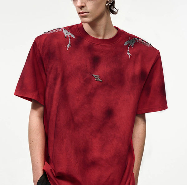 Remera Acolchada Rivet Backbone Spirit Snake Manga Corta - Image 5
