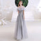 Vestido Elegante de Hombro Descubierto para Dama