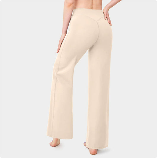 Pantalones de Yoga Rectos Holgados para Mujer - Image 11
