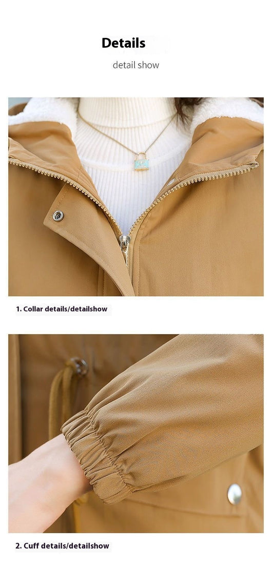 Abrigo Impermeable de Lana de Cordero Forrado en Polar - Diseño Ejecutivo Largo - Image 21