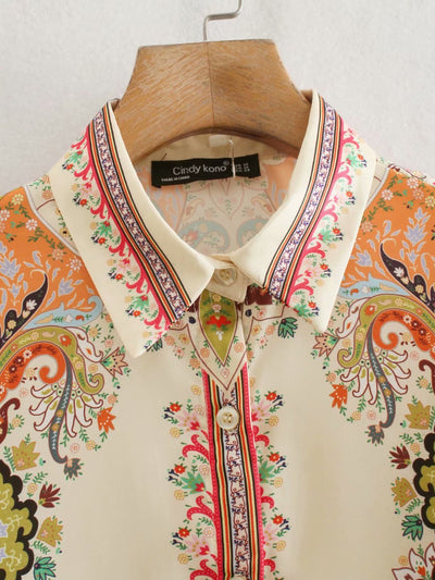 Camisa Estampada Primavera Verano - Diseño Moderno y Fresco - Image 9
