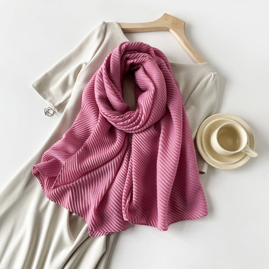 Pañuelo Mujer Algodón y Lino con Diseño Minimalista - Image 10
