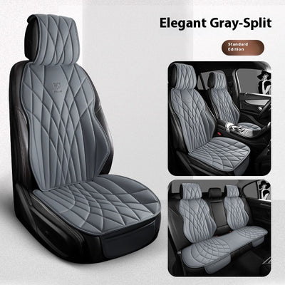 Funda de Asientos de Cuero Premium para Auto - Juego Completo 5 Plazas - Image 38
