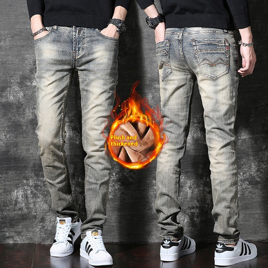 Pantalones Vaqueros Acolchados Retro Americano Premium - Image 11