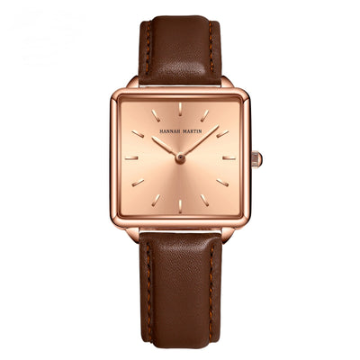 Reloj de Lujo Cuadrado para Mujer - Diseño Casual Elegante - Image 2