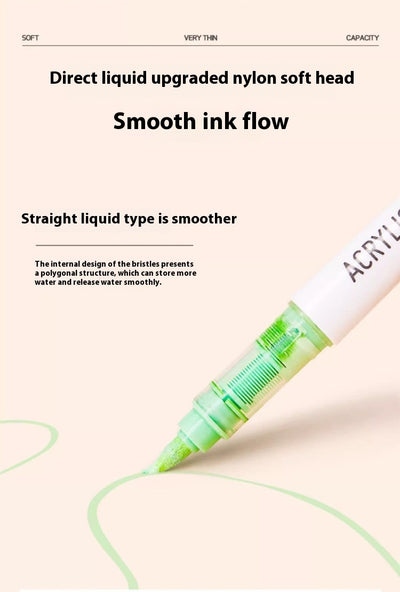 Marcador Acrílico de Punta Suave con Tinta Directa - Image 32