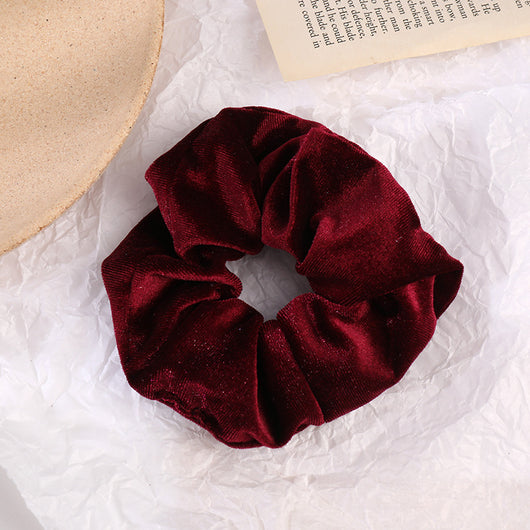 Elástico para Cabello de Terciopelo - Accesorio de Moda para Coleta - Image 29