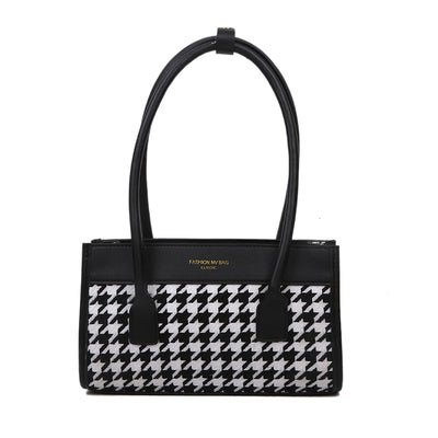 Bolsa de Mano Cuadriculada Otoño Invierno - Versátil y Elegante - Image 3