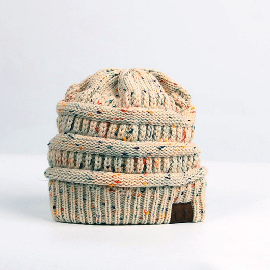 Gorro de Lana con Coleta Tejido - Abrigo Exterior Europeo - Image 12