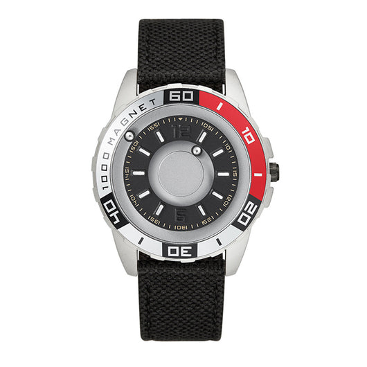 Reloj de Tecnología Magnética con Cuerpo Metálico Negro - Image 11