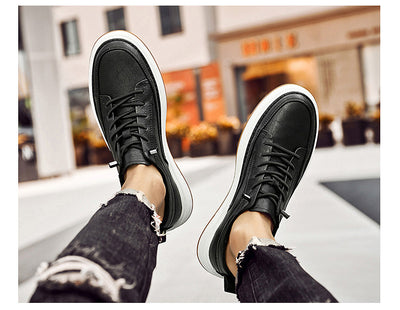 Tenis Casuales de Cuero para Hombre - Diseño Minimalista - Image 10