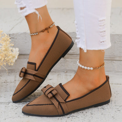 Zapatos Cómodos con Moño Decorativo - Estilo Casual Versátil - Image 6