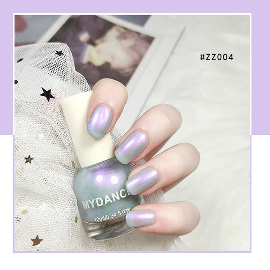 Esmalte de Uñas Polarizado Efecto Perla Larga Duración - Diseño Corazón Hada