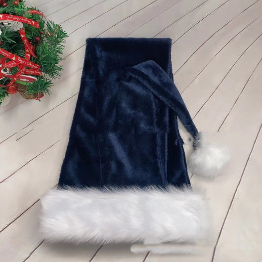 Gorro Navideño Extralargas Papá Noel Felpa Blanca para Disfraz y Decoración - Image 20