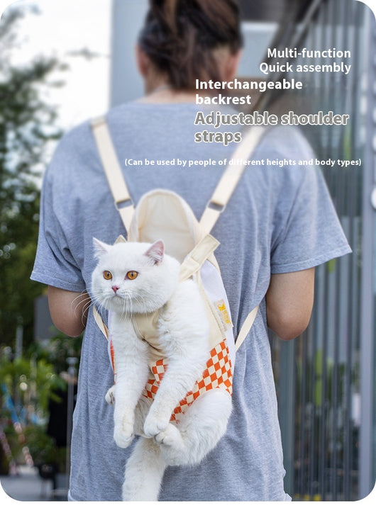 Mochila Transportadora Portátil para Gatos - Pet Chest Go Out - Image 11