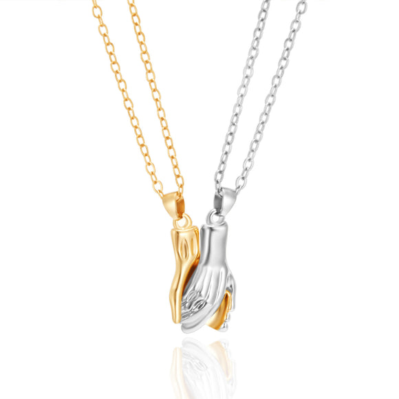Collar Magnético de Dos Piezas en Aleación - Diseño Minimalista y Elegante