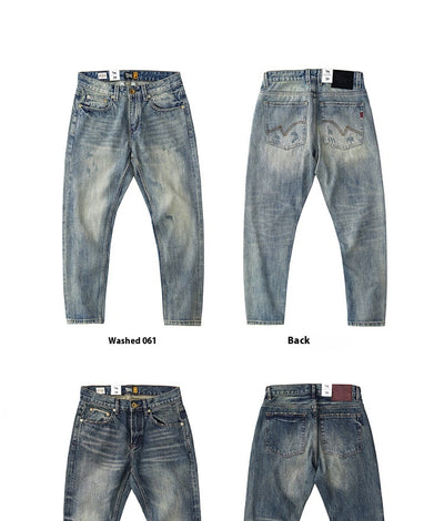 Jeans Retro Holgados Pesados para Hombre - Casual Clásico - Image 13