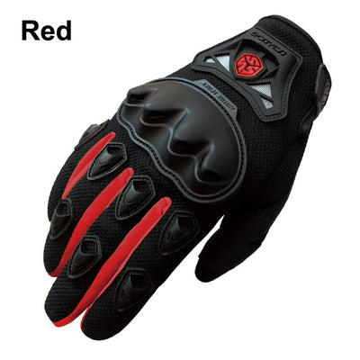 Guantes de Motocicleta Racing Anti-caída Anti-deslizante Medio Dedo - Image 3