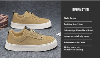 Tenis Deportivos Casuales Plataforma para Hombre Talla Grande 46 Transpirables - Image 13
