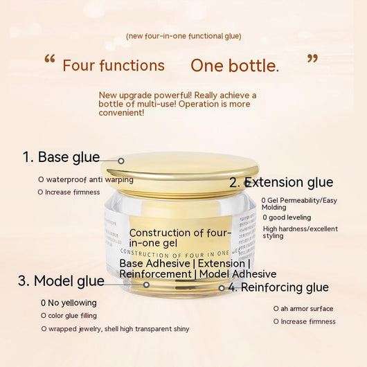 Gel Base Multiusos para Extensiones de Uñas con Moldeado Estructurado - Image 3