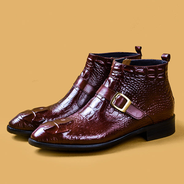 Zapatos Formales de Cuero Premium Estilo Británico para Hombre